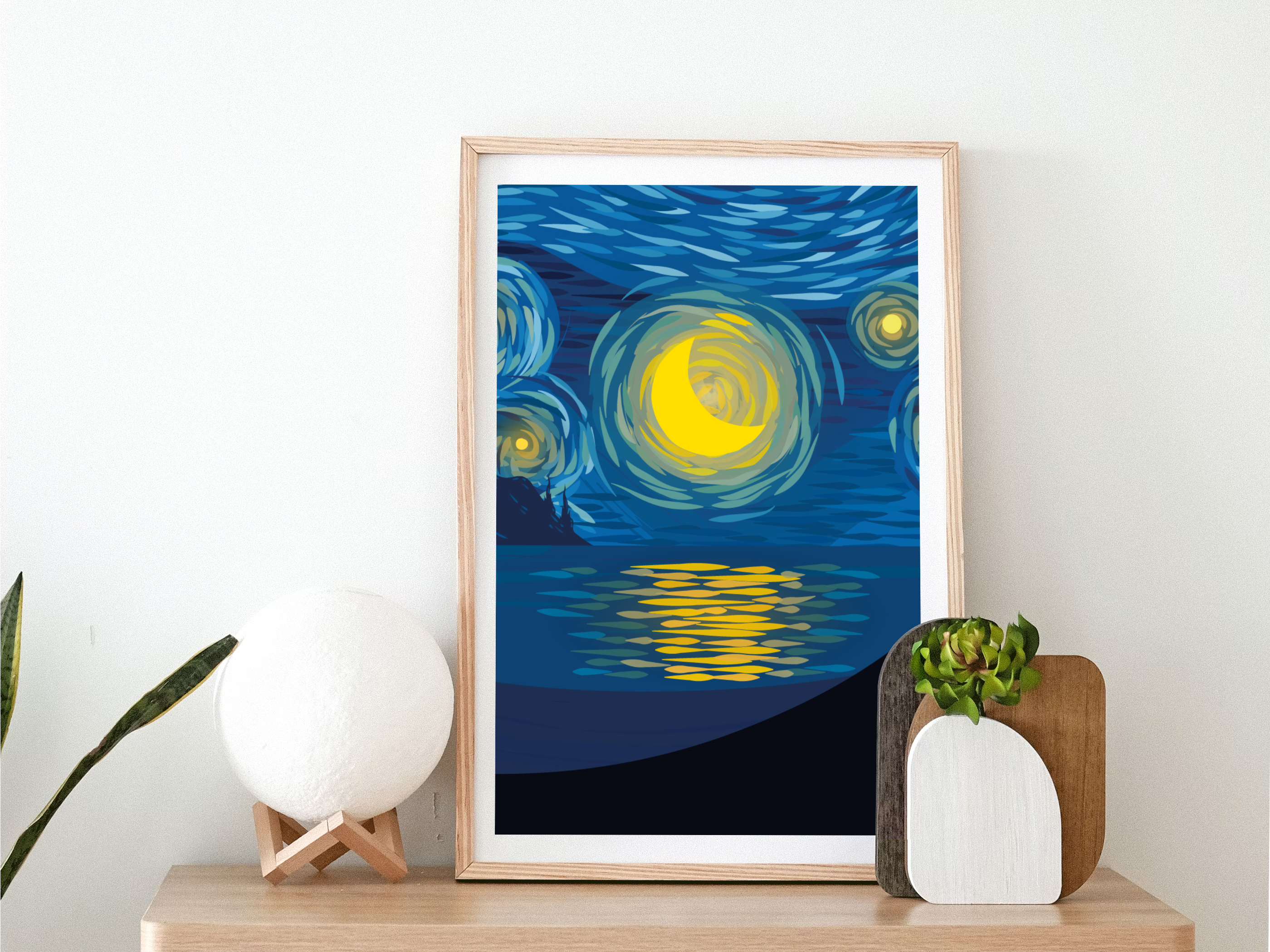 Mockups em quadros, capinha de celular, fita cassete
